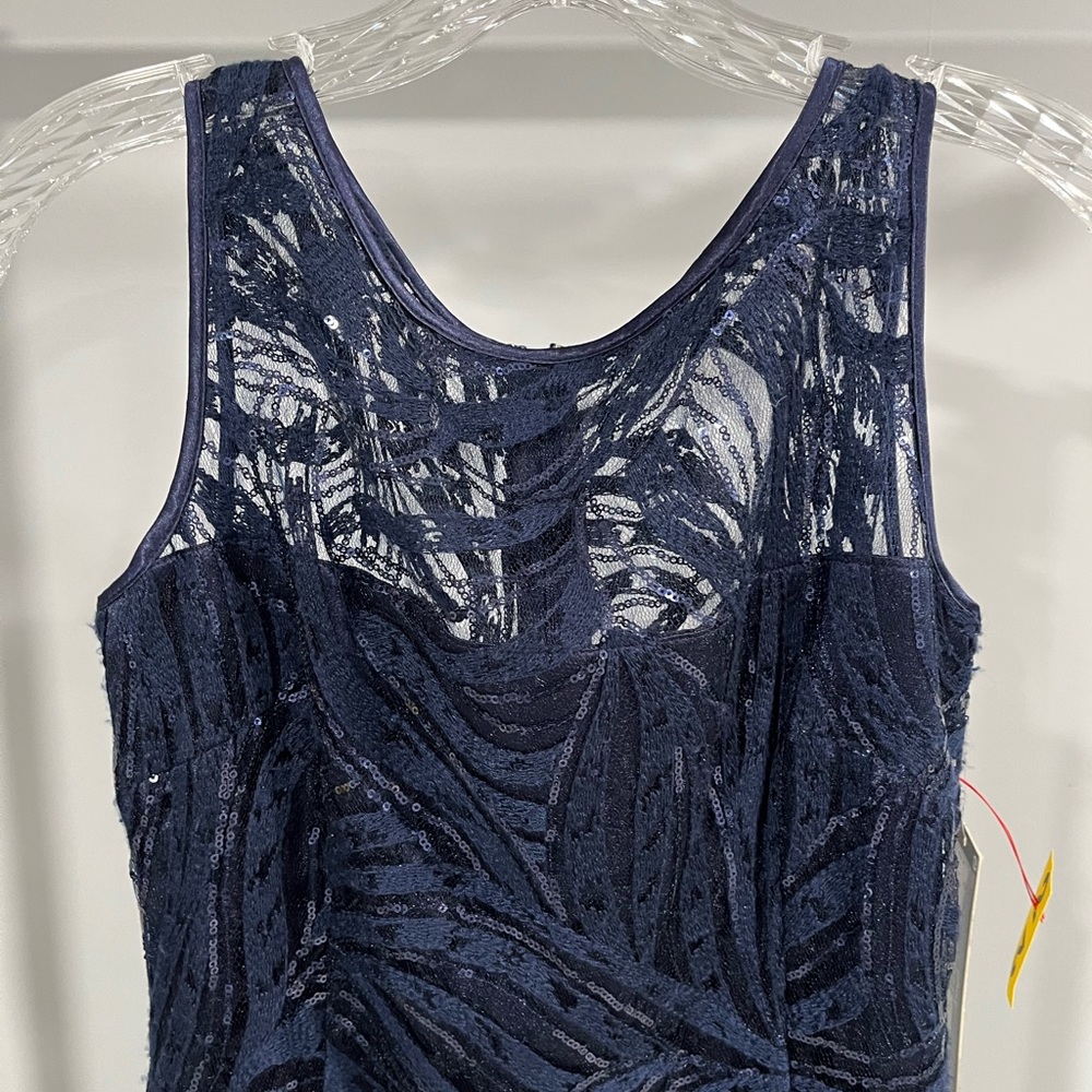 Size 2 Navy Tahari dress